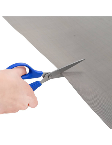 Rete per schermatura 60 x 1000 cm 120 Mesh Argento