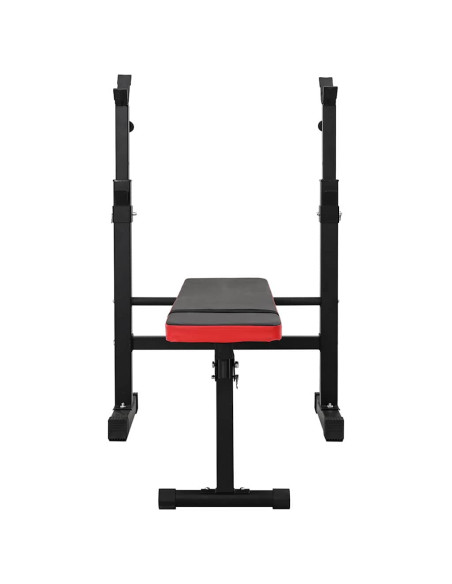 Panca per pesi Nero 126,5 x 67 x 111 cm