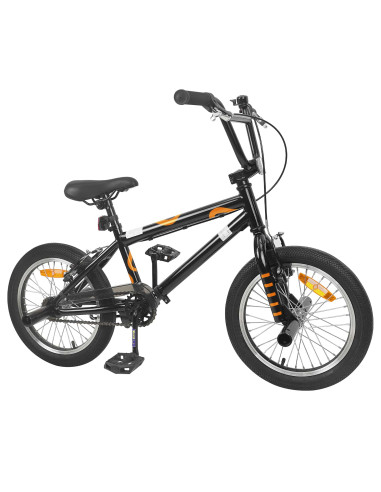 BMX 16 Pollici per 5-8 anni Nero