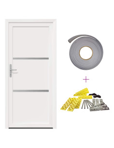 Porta Frontale Bianco 98 x 200 cm PVC 2