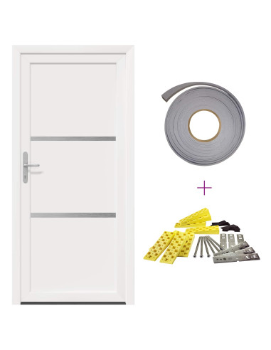 Porta Frontale Bianco 108 x 208 cm PVC