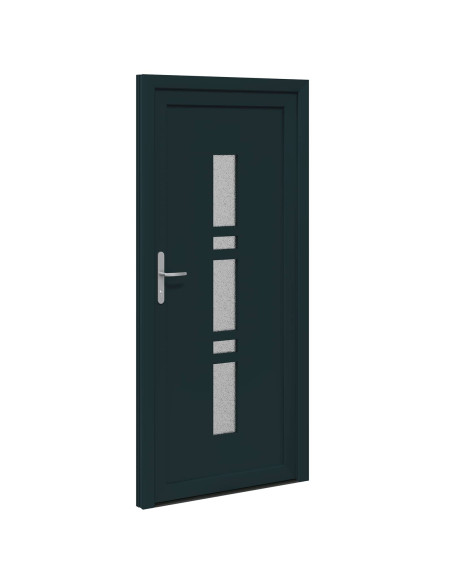 Porta Frontale Antracite 98 x 200 cm PVC