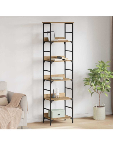 Libreria Rovere artigianale 50 x 33 x 188,5 cm