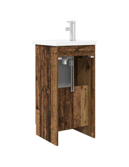 Mobile da bagno con lavabo Legno antico 42 x 40 x 84,5 cm