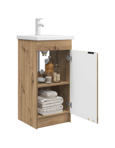 Mobile da bagno con lavabo Rovere Artigianale 42 x 40 x 84,5 cm