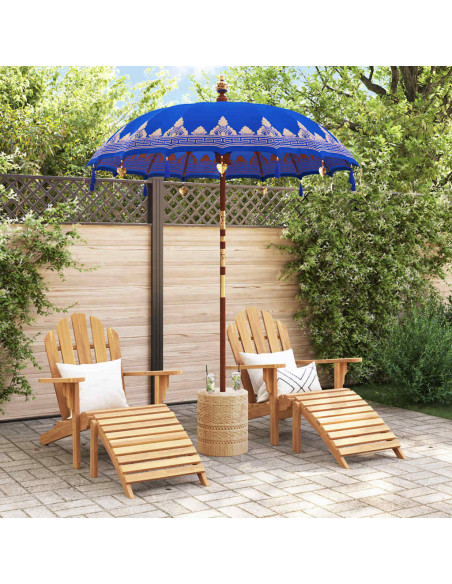 Parasol Balinese Blu 185 x 185 x 260 cm