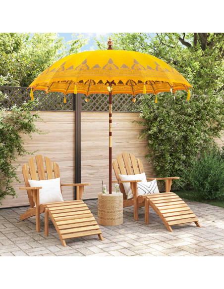 Parasol Balinese Giallo 215 x 215 x 260 cm