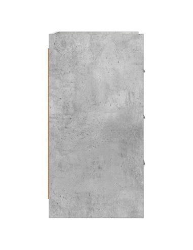 Comodini Grigio Cemento 40 x 36 x 70 cm Legno ingegnerizzato