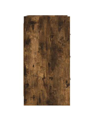 Comodini Rovere Fumo 40 x 36 x 70 cm Legno ingegnerizzato