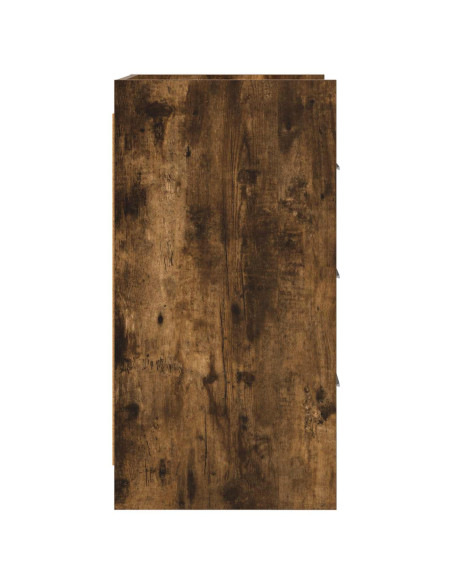 Comodini Rovere Fumo 40 x 36 x 70 cm Legno ingegnerizzato