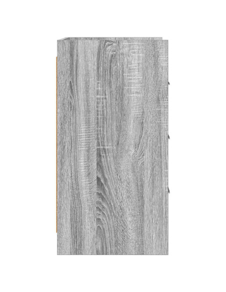 Comodini Sonoma grigio 40 x 36 x 70 cm Legno ingegnerizzato