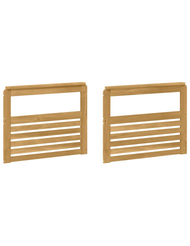 Modulo Braccioli 2 pcs Bianco 79 x 6 x 61 cm
