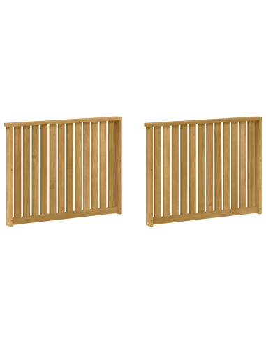 Modulo Braccioli 2 pcs Bianco 80 x 6 x 61 cm