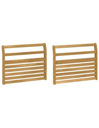 Modulo Braccioli 2 pcs Bianco 78,5 x 8,5 x 60 cm