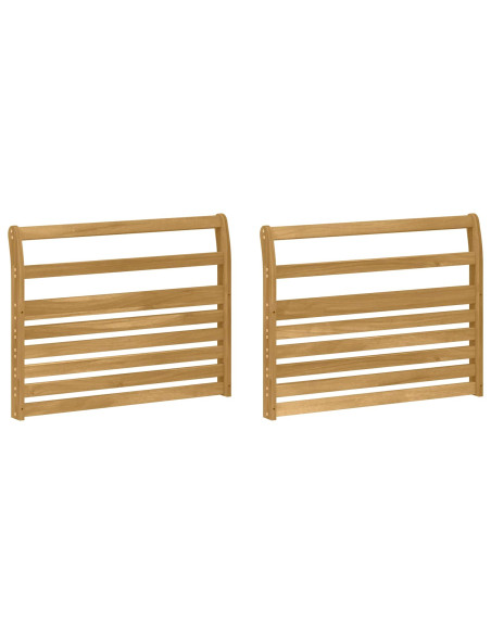 Modulo Braccioli 2 pcs Bianco 78,5 x 8,5 x 60 cm