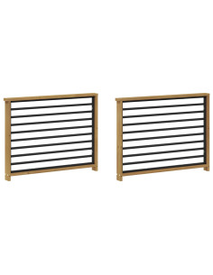 Modulo Braccioli 2 pcs Bianco 80 x 6 x 61 cm 2