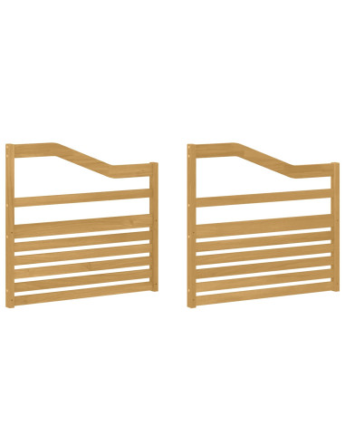 Modulo Braccioli 2 pcs Bianco 79 x 4 x 73 cm