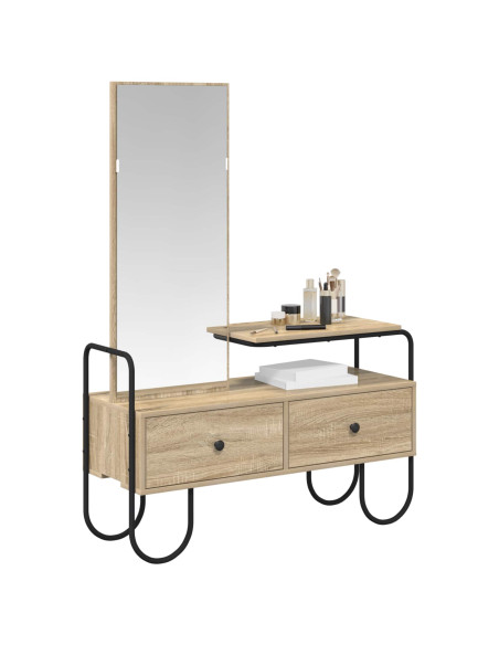 Tavolo da Trucco Rovere Sonoma Legno ingegnerizzato