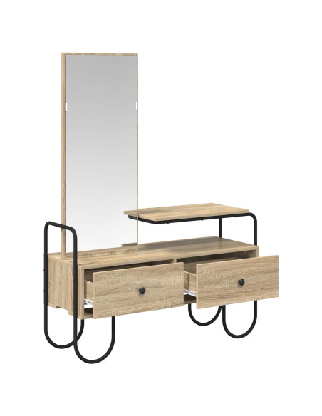 Tavolo da Trucco Rovere Sonoma Legno ingegnerizzato