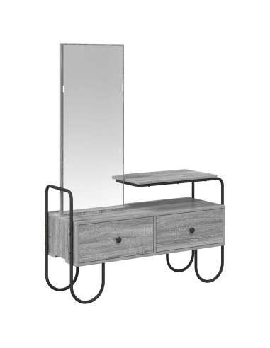 Tavolo da Trucco Sonoma grigio Legno ingegnerizzato