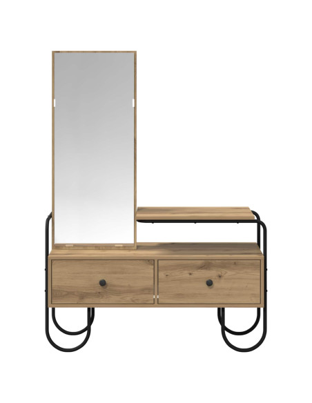Tavolo da Trucco Rovere Artigianale Legno ingegnerizzato