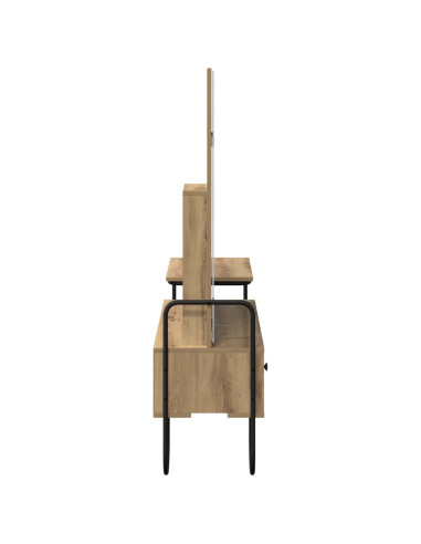 Tavolo da Trucco Rovere Artigianale Legno ingegnerizzato
