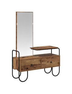 Tavolo da Trucco con cassetto Legno antico Legno ingegnerizzato 2