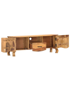 Mobile Porta TV 115x30x42 cm in Legno Massello