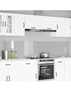 Schienale da cucina 2 pcs Trasparente 120 x 50 cm