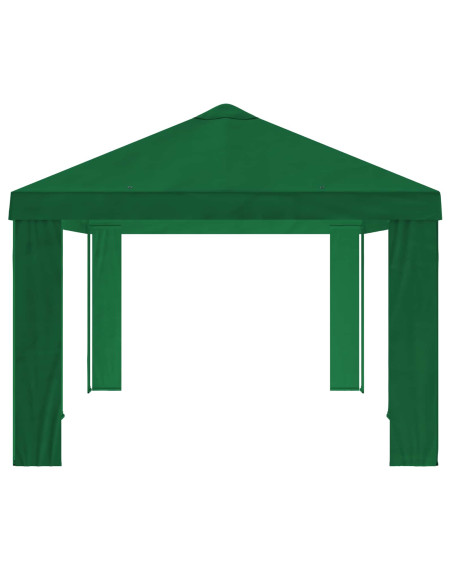 Copertura per Gazebo 6 x 3 m Verde Poliestere 190 gsm
