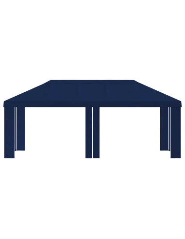 Copertura per Gazebo 6 x 3 m Blu Poliestere 190 gsm