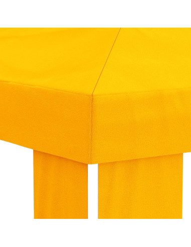 Copertura per Gazebo 6 x 3 m Giallo Poliestere 190 gsm