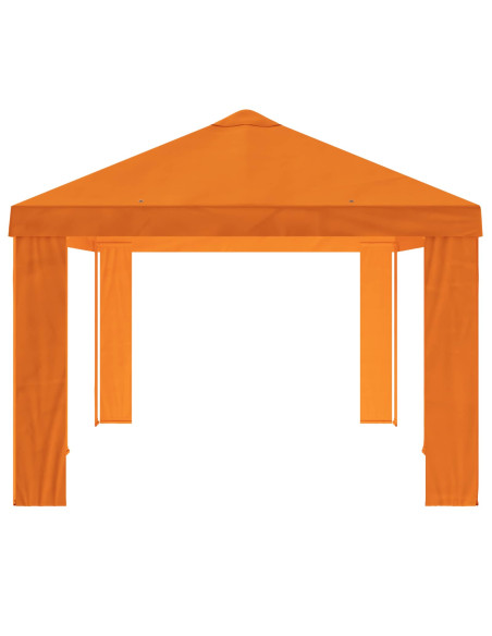 Copertura per Gazebo 6 x 3 m Arancione Poliestere 190 gsm