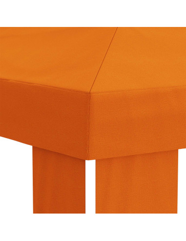 Copertura per Gazebo 6 x 3 m Arancione Poliestere 190 gsm