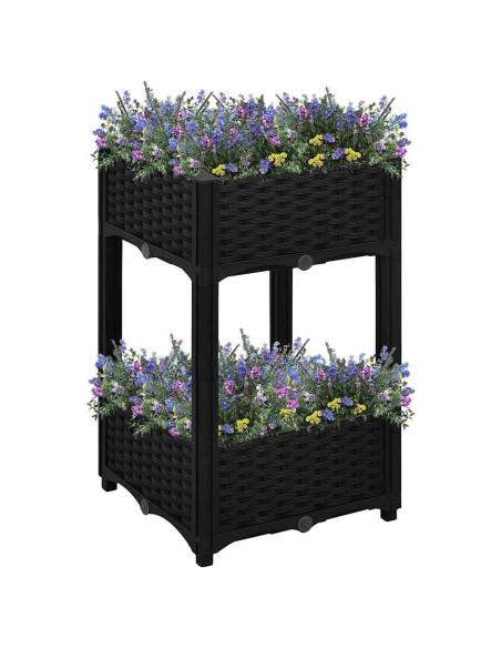 Fioriera Rialzata 40x40x71 cm in Polipropilene