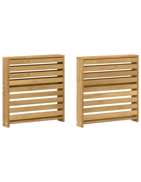 Modulo Braccioli 2 pcs Bianco 58,5 x 10 x 61 cm