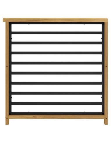 Modulo Braccioli 2 pcs Bianco 60 x 6 x 61 cm