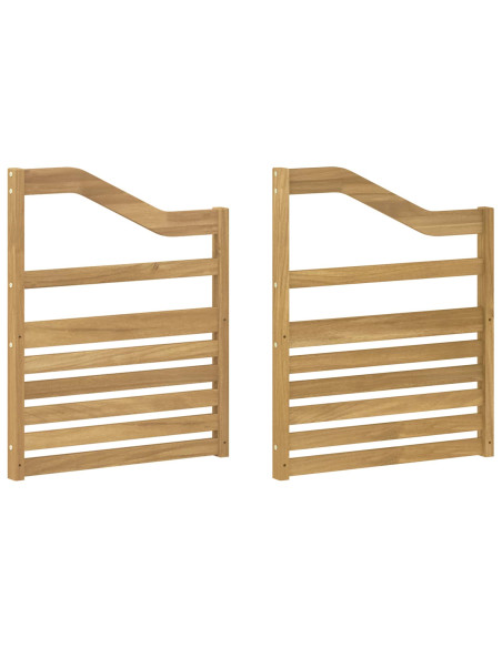 Modulo Braccioli 2 pcs Bianco 59 x 4 x 73 cm