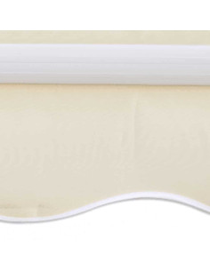 Tenda da Sole Pieghevole Motorizzata 600 cm Crema