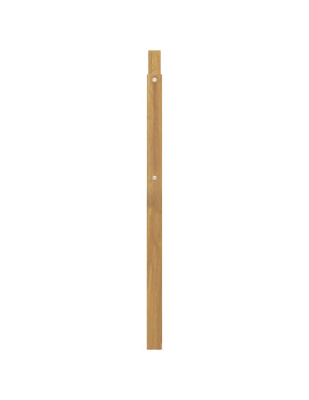 Modulo Schienale Bianco 79 x 4 x 73 cm Legno di Acacia Massello