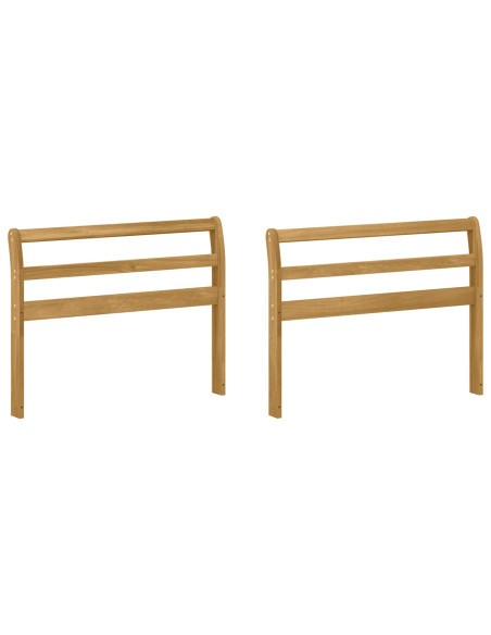 Modulo Braccioli 2 pcs Bianco 78,5 x 8,5 x 60 cm