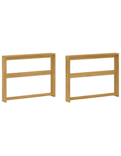 Modulo Braccioli 2 pcs Bianco 78,5 x 10 x 61 cm 2