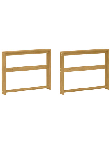 Modulo Braccioli 2 pcs Bianco 78,5 x 10 x 61 cm