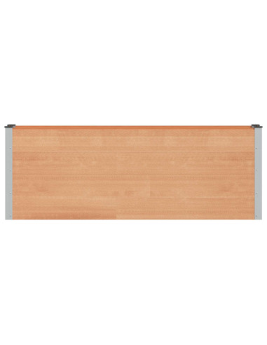 Letto rialzato da giardino Marrone 200 x 30 x 72 cm