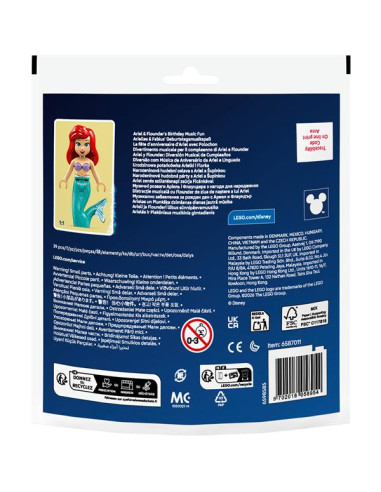 MUSICA COMPLEANNO ARIEL E FLOUNDER