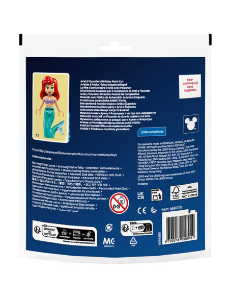 MUSICA COMPLEANNO ARIEL E FLOUNDER