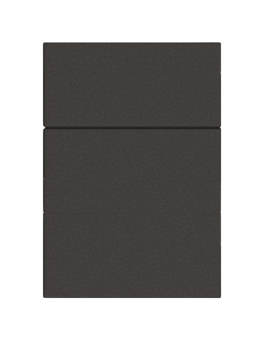 Divano Letto Pieghevole 120 x 67 x 45 cm Grigio Scuro
