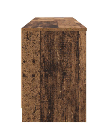 Armadietto per letto 2 pcs Legno antico 66 x 33 x 48 cm