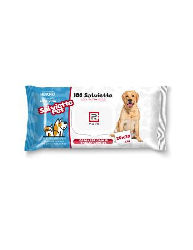 RMove Salviette Pet Igienizzanti con Clorexidina 20x30 1Cnf/100pz