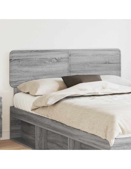 Testiera Grigio Sonoma Legno multistrato